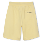 Bermudas de algod&oacute;n KARL LAGERFELD KIDS 
                    NI&Ntilde;O