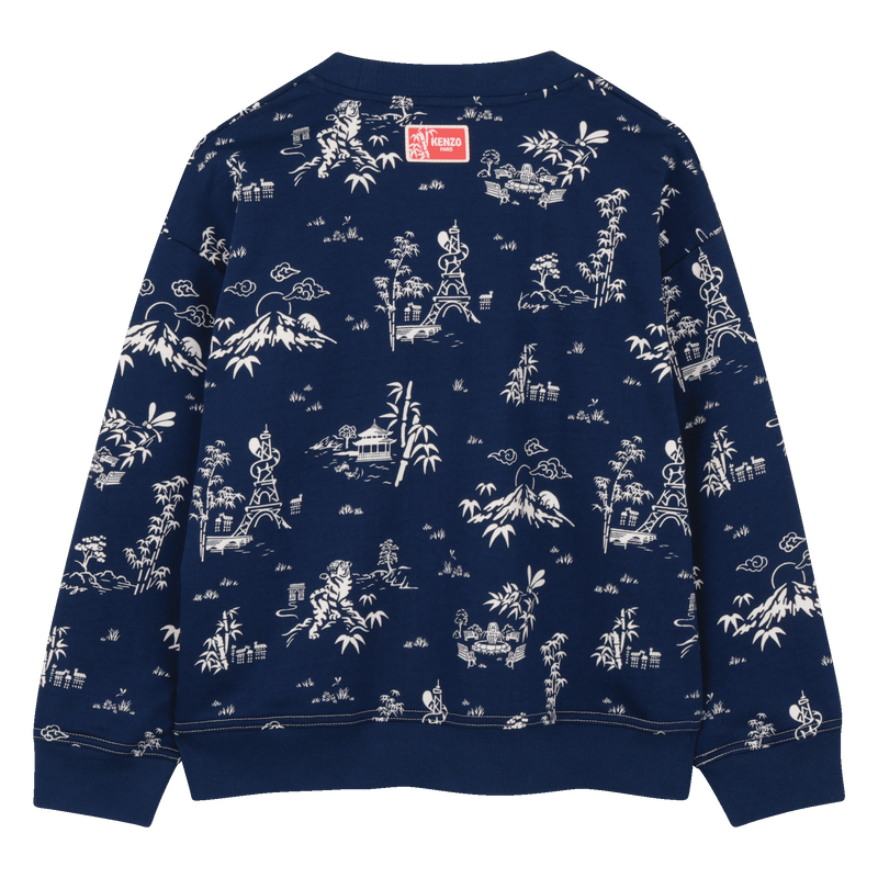 Sudadera fleece KENZO KIDS 
                        NI&Ntilde;O