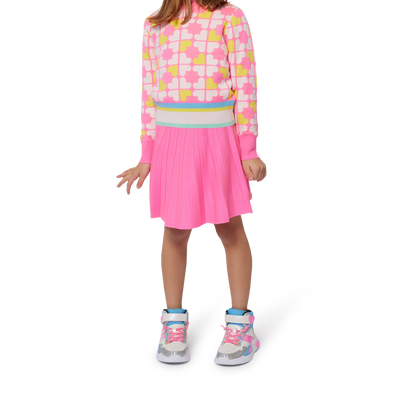 Falda plisada de punto tricot BILLIEBLUSH NI&Ntilde;A