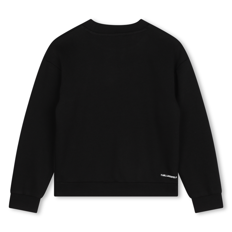 Sudadera de mulet&oacute;n KARL LAGERFELD KIDS 
                        NI&Ntilde;O