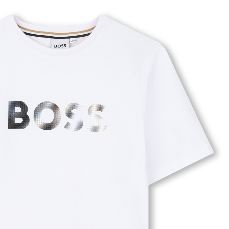 CAMISETA DE MANGA CORTA BOSS 
                        NI&Ntilde;O