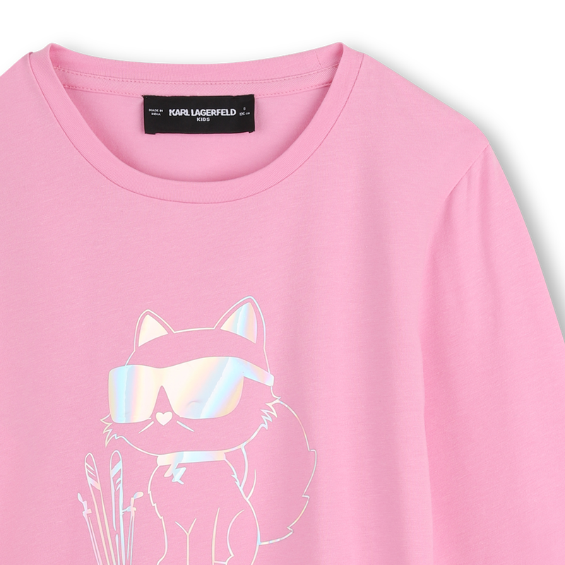 Camiseta de manga larga KARL LAGERFELD KIDS 
                        NI&Ntilde;A