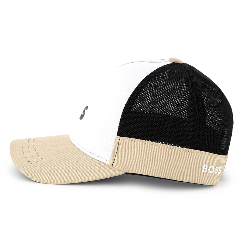 Gorra ajustable de algod&oacute;n BOSS 
                        NI&Ntilde;O