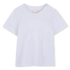 Camiseta de mangas cortas, BLANCO, hi-res