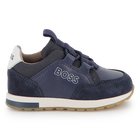 Zapatillas de deporte en materiales mixtos BOSS 
                    NI&Ntilde;O