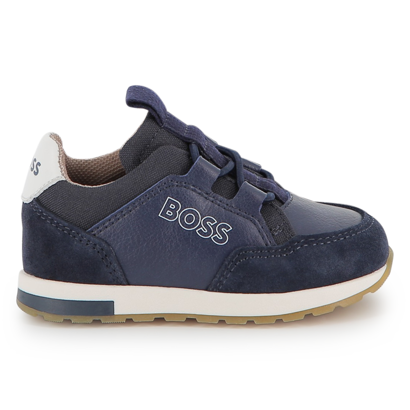 Zapatillas de deporte en materiales mixtos BOSS 
                        NI&Ntilde;O