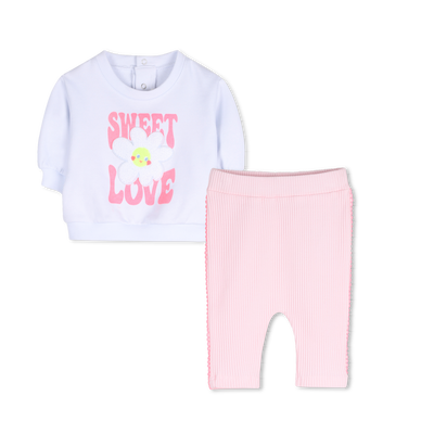 CONJUNTO DE SUDADERA Y LEGGINGS BILLIEBLUSH NI&Ntilde;A