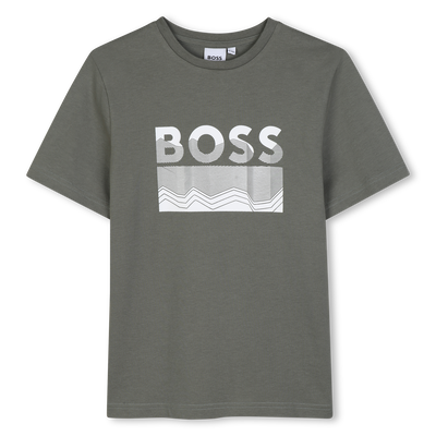 CAMISETA DE MANGA CORTA BOSS NI&Ntilde;O