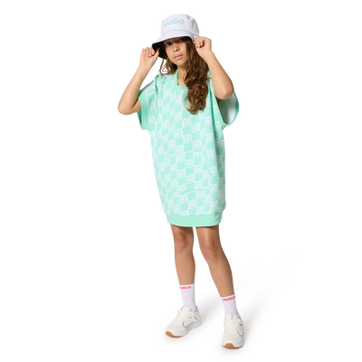 VESTIDO MANGA CORTA HUGO NI&Ntilde;A