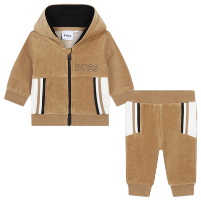 Ch&aacute;ndal de tercipelo BOSS UNISEXO