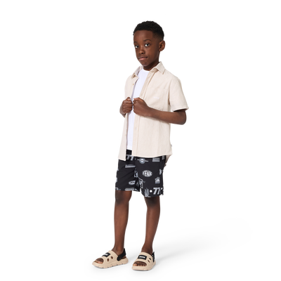 CAMISA DE MANGA CORTA BOSS NI&Ntilde;O