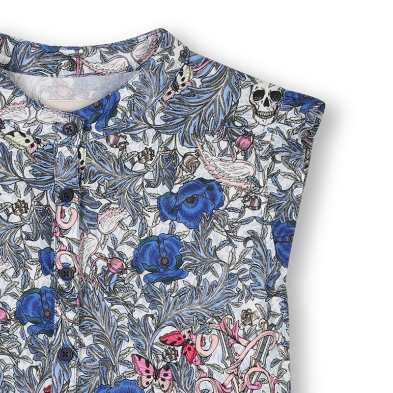 Vestido largo estampado ZADIG & VOLTAIRE 
                        NI&Ntilde;A