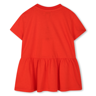 Vestido de manga corta KENZO KIDS NI&Ntilde;A