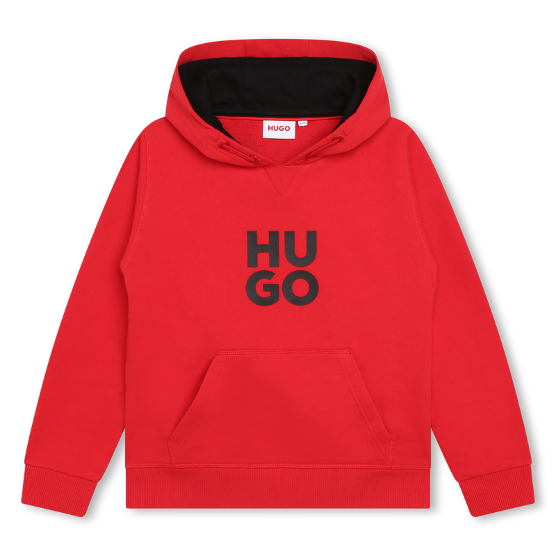Sudadera de capucha y bolsillo HUGO 
                        NI&Ntilde;O