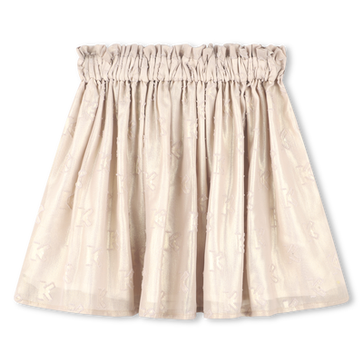 Falda de jacquard lam&eacute; KENZO KIDS NI&Ntilde;A