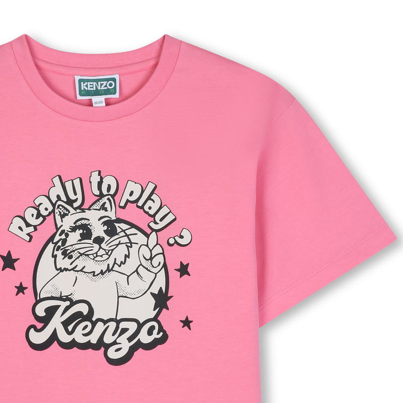 Camiseta de mangas cortas KENZO KIDS 
                        NI&Ntilde;A