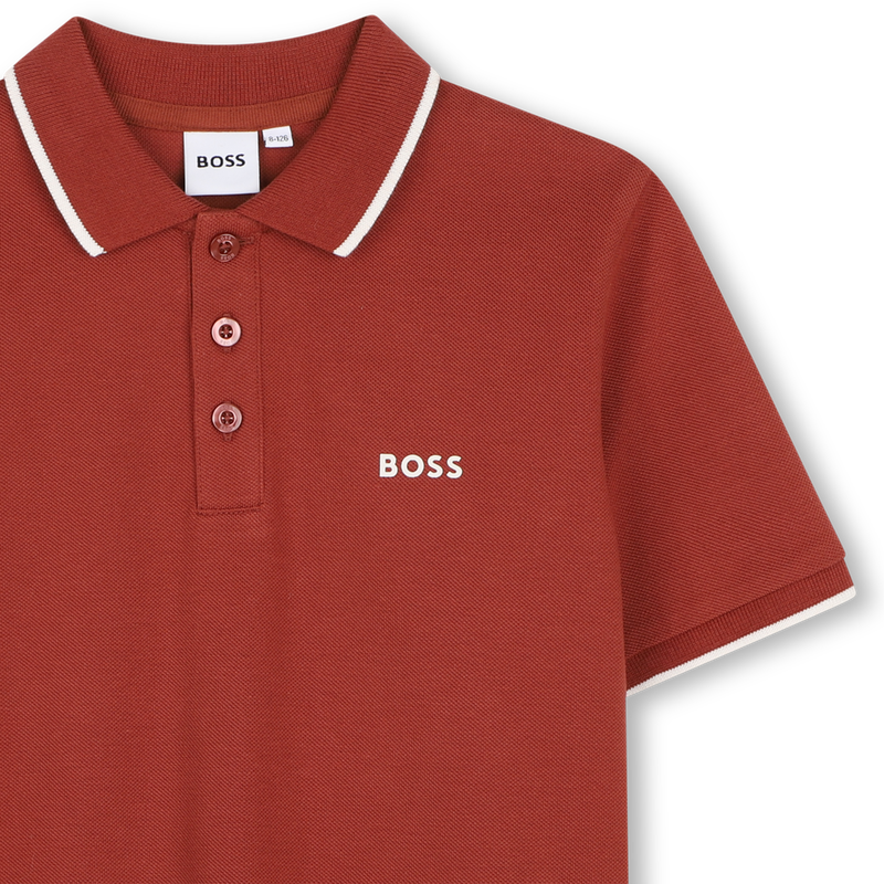 Polo de manga corta BOSS 
                        NI&Ntilde;O