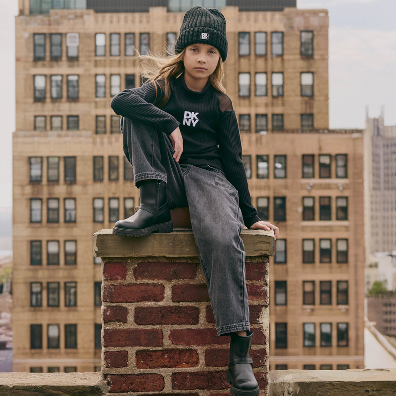 Gorro de punto DKNY 
                        NI&Ntilde;A