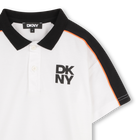 Conjunto de camiseta y bermudas DKNY 
                    NI&Ntilde;O