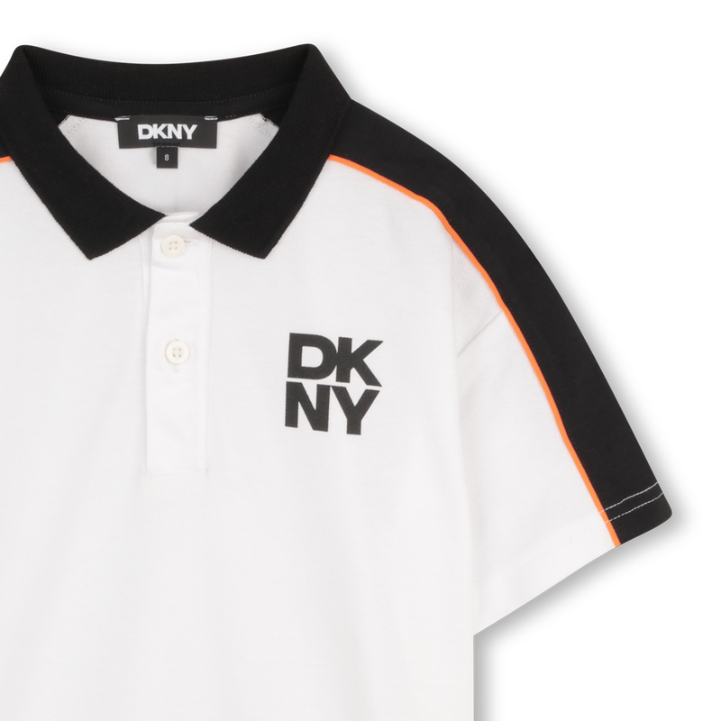 CONJUNTO DE CAMISETA Y BERMUDAS DKNY 
                        NI&Ntilde;O