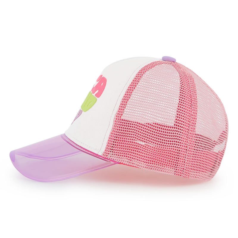 GORRA CON VISERA TRANSPARENTE BILLIEBLUSH 
                        NIÑA
