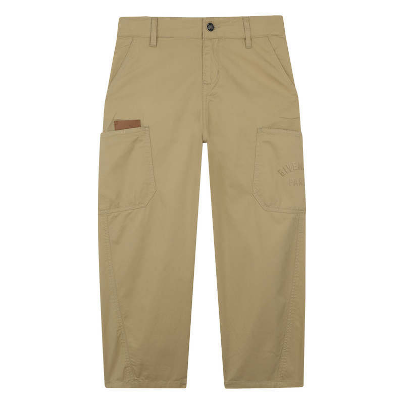 PANTALÓN CON BOLSILLOS GIVENCHY 
                        NIÑO