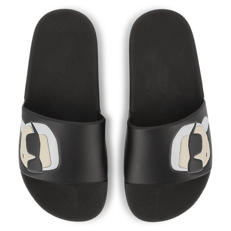 Chanclas estampadas KARL LAGERFELD KIDS 
                        NI&Ntilde;O