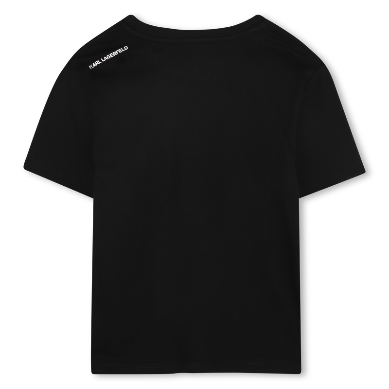 Camiseta de manga corta KARL LARGERFELD KIDS 
                        NI&Ntilde;O