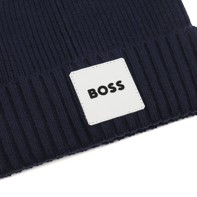 Gorro de punto BOSS 
                        NI&Ntilde;O