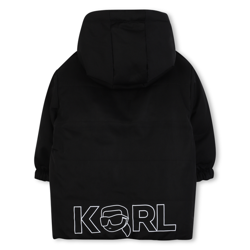 Plum&iacute;fero reversible con capucha KARL LAGERFELD KIDS 
                        NI&Ntilde;O