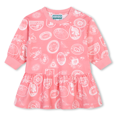 Vestido de manga larga KENZO KIDS NI&Ntilde;A