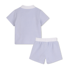 Conjunto polo + pantal&oacute;n corto BOSS 
                    NI&Ntilde;O