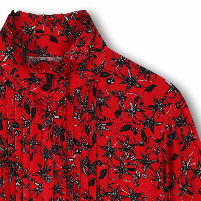 Vestido camisero estampado ZADIG & VOLTAIRE 
                        NI&Ntilde;A