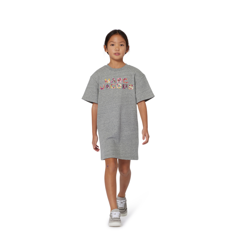 Vestido de felpa de algod&oacute;n MARC JACOBS 
                        NI&Ntilde;A