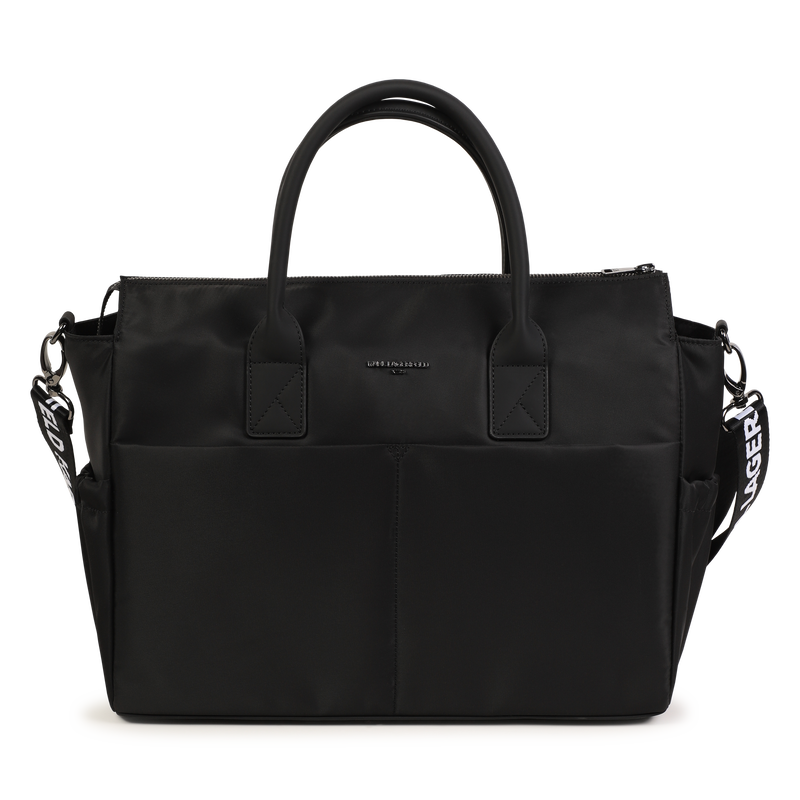 Bolso cambiador estampado KARL LAGERFELD KIDS 
                        UNISEXO
