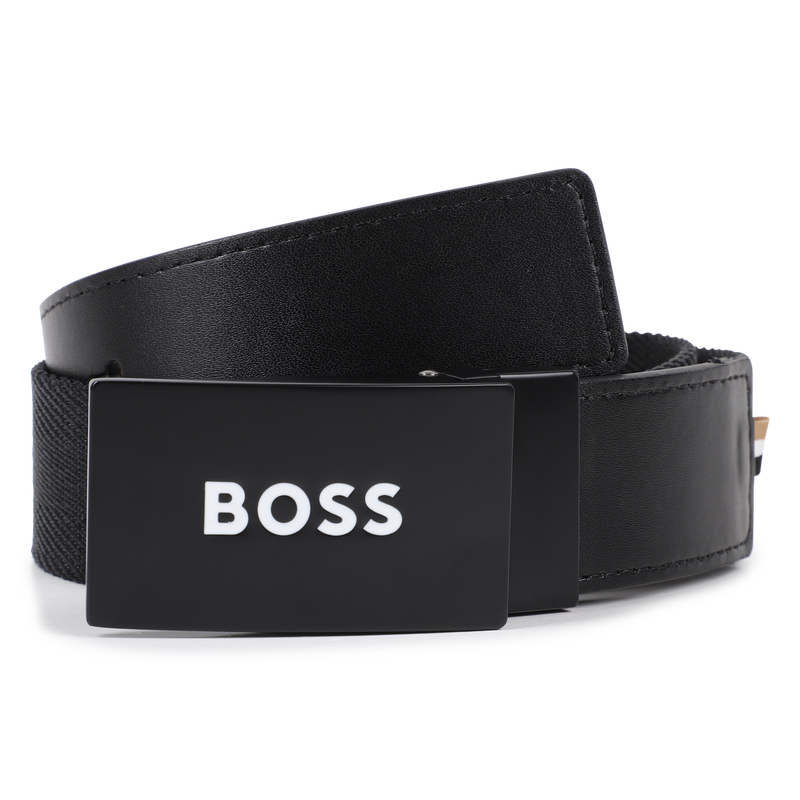 Cintur&oacute;n reversible BOSS 
                        NI&Ntilde;O