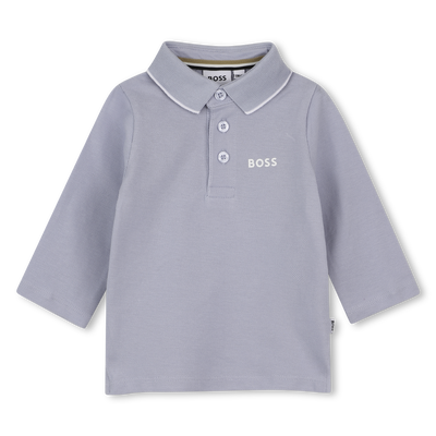 Polo de manga larga BOSS NI&Ntilde;O