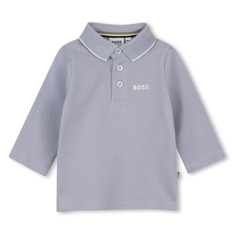 Polo de manga larga BOSS 
                        NI&Ntilde;O