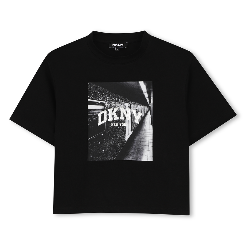 Camiseta de mangas cortas DKNY 
                        NI&Ntilde;A