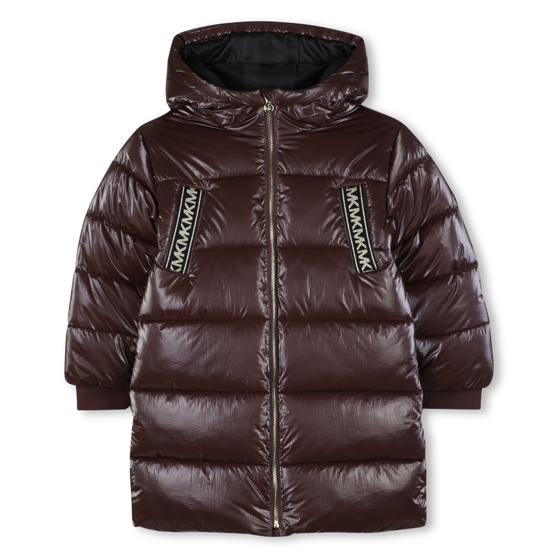 Chaqueta acolchada con capucha MICHAEL KORS 
                        NI&Ntilde;A