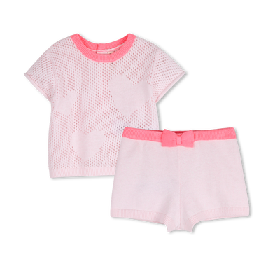 CONJUNTO DE CAMISETA Y PANTAL&Oacute;N CORTO BILLIEBLUSH NI&Ntilde;A