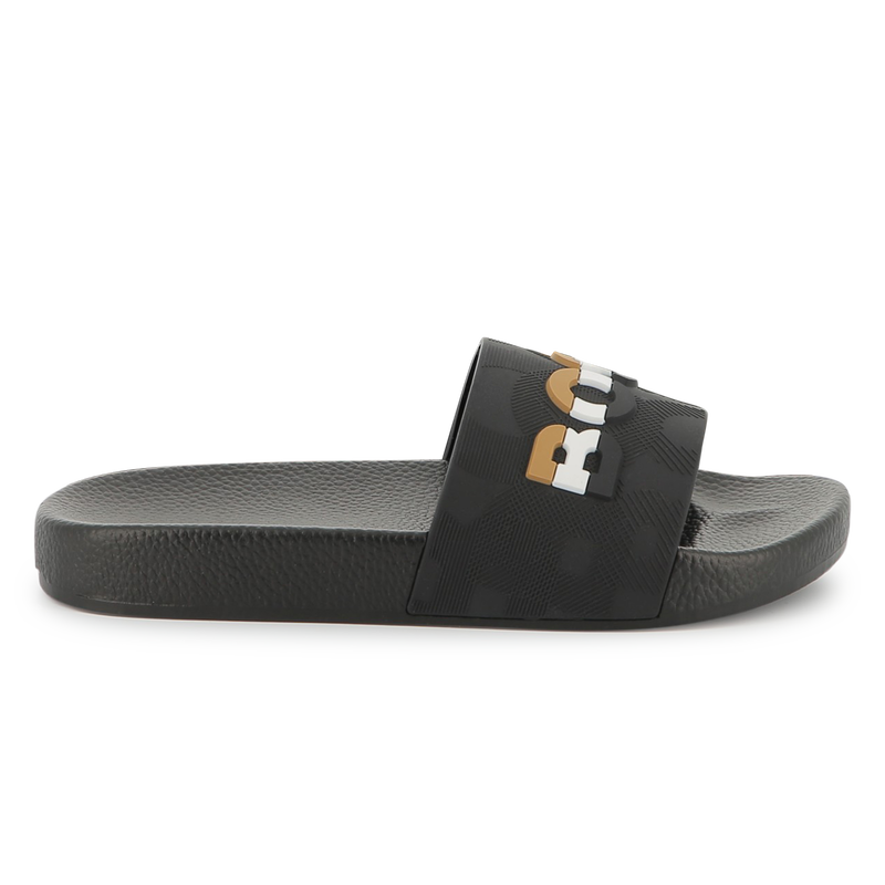 Chanclas con tira ancha BOSS 
                        NI&Ntilde;O