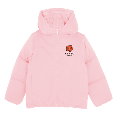 Chaqueta acolchada con capucha KENZO KIDS UNISEXO