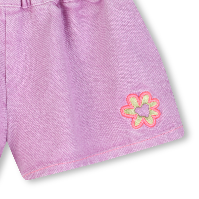 CONJUNTO DE CAMISETA DE TIRANTES + PANTAL&Oacute;N CORTO BILLIEBLUSH 
                        NI&Ntilde;A