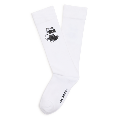 Calcetines de media altura KARL LAGERFELD KIDS NI&Ntilde;A