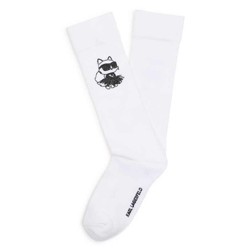 Calcetines de media altura KARL LAGERFELD KIDS 
                        NI&Ntilde;A