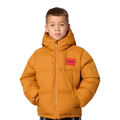 Chaqueta acolchada con capucha HUGO NI&Ntilde;O