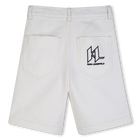 Bermudas con bolsillos KARL LAGERFELD KIDS 
                    NI&Ntilde;O