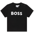 Camiseta de mangas cortas, NEGRO, hi-res
