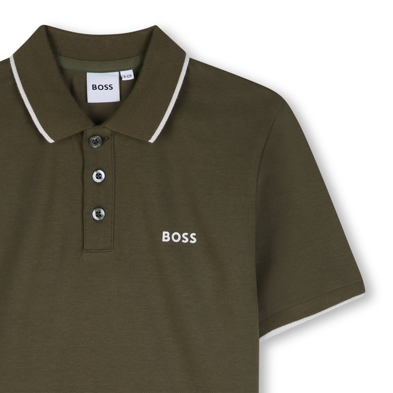 Polo de manga corta BOSS 
                        NI&Ntilde;O
